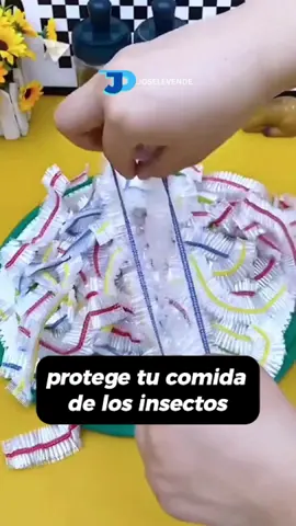 Protege tu comida de los insectos , con las geniales bolsas flex que te permiten cubrir tus alimentos y hacer que duren más tiempo  Paga al recibir y el envío es gratis  #hogar #cocina #hacks 