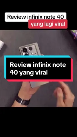 Review infinix note 40 yang lagi viral karna spek yang luar biasa. #gadget #gadgetin #gadgets #infinixnote40 