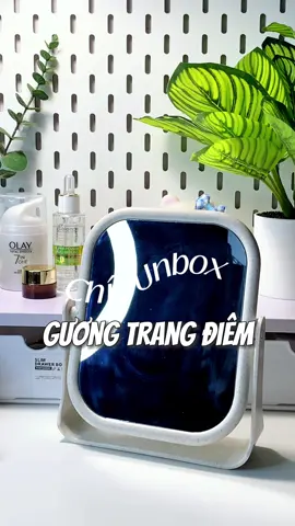 Unbox gương trang điểm✨ #decor #unboxing #unboxingasmr #unboxingvideo #xuhuong #fyb #fybシ#chit_unbox #chit_review #kimhautt #thanhthoiluottet