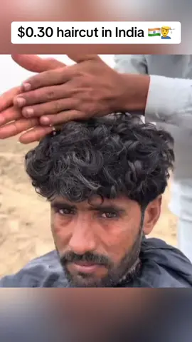 Would you get a haircut from here? #india #barber #asmr #haircut #fyp 
