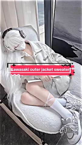 #kymsenpai What do you think about this Kawasaki outer jacket sweater?#chinesegirl #outfitideas #outfitinspiration #xiaohongshu #douyin抖音 #одежда #сноуборд #ootdinspiration #вдохновение #fyp 