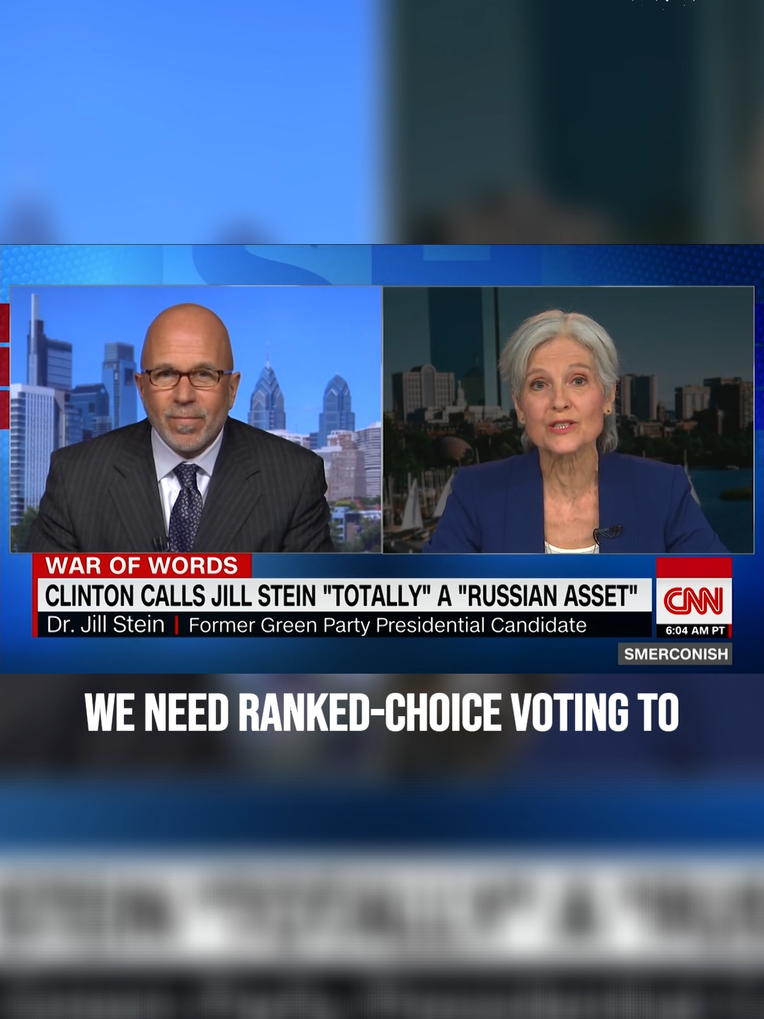 We need rank choice voting to bring our values back into our vote. #joinjill #jillstein2024