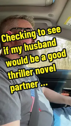 Asking my husband the important questions to see if he can still be my partner when we are in the world of a thriller novel… #askingmyhusband #readingcommunity #millennialbooktok #thrillerbooklover 