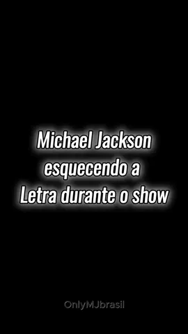 Michael Jackson esquecendo a Letra.... #michaeljackson #thekingofpop #moonwalker4life #michaeljacksonedits #michaeljackonedit