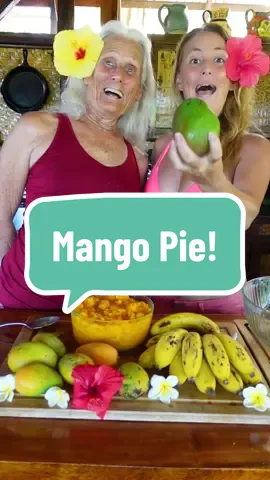 Magical Mama’s Mango Pie Recipe! Gluten free, sugar free, dairy free! Soooo yummy!