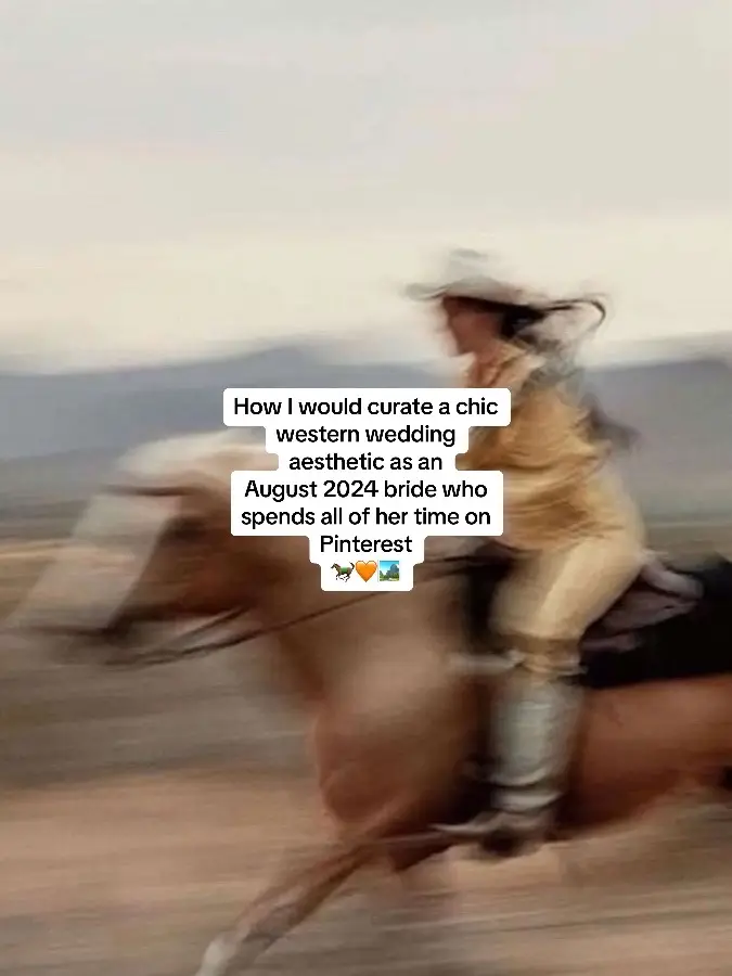 Tag a bride below who needs to see this inspo ⬇️ #bridetok #bridetobe #bridetiktok #2024bride #weddingtok #weddinggoals #weddinginspo #weddingseason #weddingideas #weddingvibes #weddinginspo2024 #weddingcurator #moodboard #pinterestaesthetic #pinterestinspo #wildwest #western #westernaesthetic #westernwedding #chicwestern 