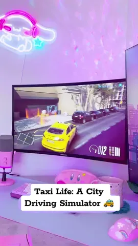 i love driving games and most of them dont go too into detail on maintaining a car by fueling up or running a business, so this is super exciting for me! 🫶🏻  if you’re a management sim junkie like me (lol) you might like this 🕺🏼 #taxilife #steam #xbox #playstation #gamer #gaming #cozygames #driving 