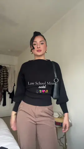 The fun part about law school is the socials <3 #lawstudent#lawschool #1L#latina#OOTD#buissnesscasual#fypシ   