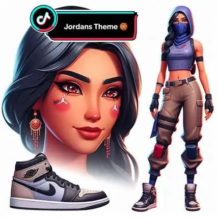 Would you buy these skins? 🔥 #jordans #shoes #fyp #viral #fortnite #fortniteskins #fortnitegirl #GamerGirl #girlytok #girlythings #gamergirls #fortnitetiktok 