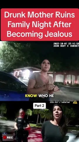 Drunk Mother Ruins Family Night After Becoming Jealous