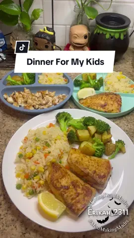 Dinner for my kids😋 #FoodForKids #EasyMealIdeas #ToddlerMeals #DinnerIdeas #MealMakingMadre #MomLife 