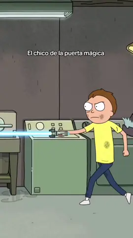 La puerta magica #rickandmorty #portales 