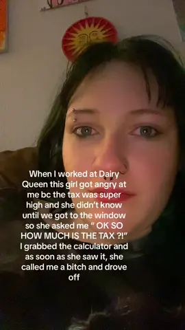 It kinda worked out but idk why i grabbed the caluclator , i had no fucking clue bro, improv practice i guess #dq #dairyqueen #dairyqueenworker #dqhorrorstory #minimumwageworker 