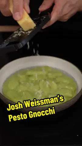 Babe wanted Josh Weissman’s Pesto Gnocchi and i obliged. @Joshua weissman  #cooking #potato #food #cheese #foryou #viral  @Andy Cooks 