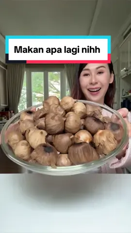 Bawang putih tapi hitam 😄 #sibungbung #mukbang #kulinerviral #reviewbuah @HSD.ID 