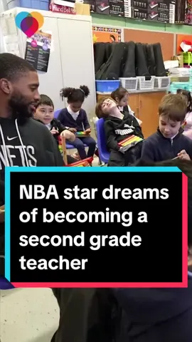 This basketball star is showing people the importance of following your dreams. His dream: Becoming a second grade teacher 🏀❤️