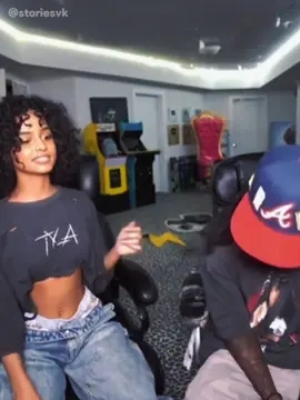 Tyla and Kai Cenat freestyle on his live stream 😂 #Tyla #KaiCenat #Freestyle #Stream 