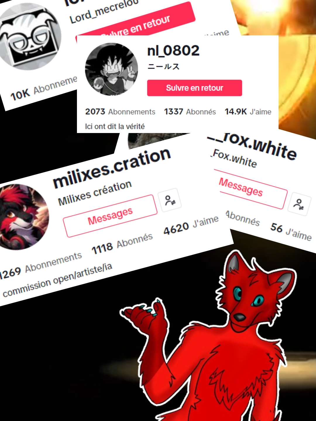 Merci pour les 300 abonnés les amis !!!! :3 :3 #fyp #fypシ #furry #furryfandom #question #furrytiktok #foryoupage #pourtoi #pngtuber