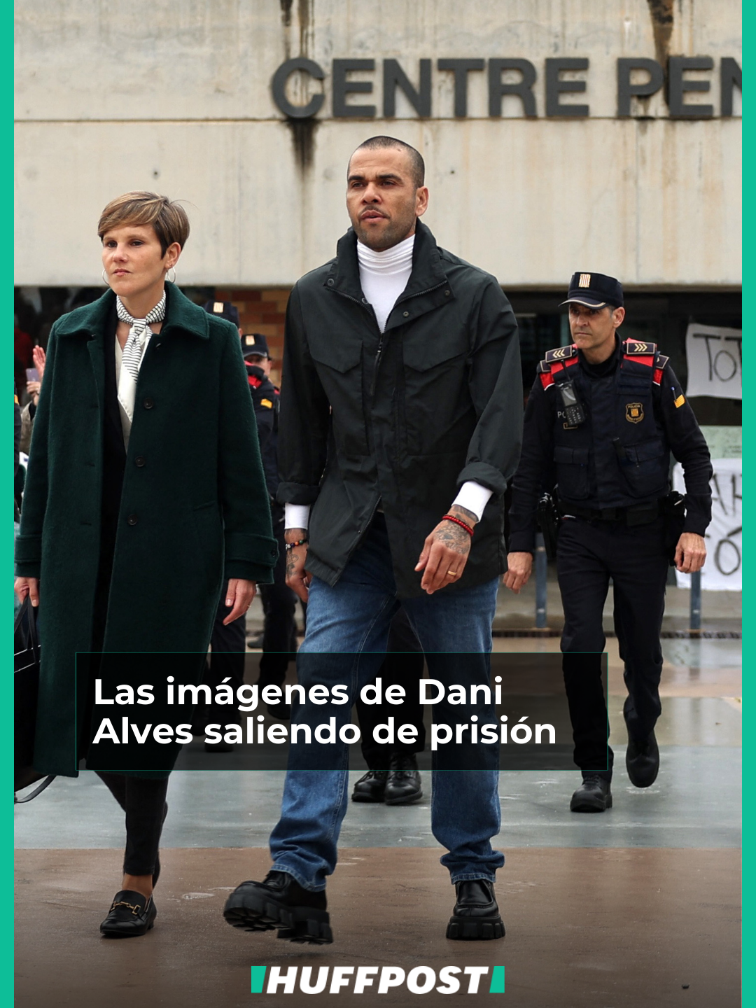 Dani Alves sale de la cárcel tras casi 14 meses en prisión #actualidad #noticias #parati #danialves #fianza