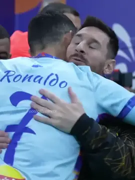 The last meeting between Messi and Ronaldo on the football field🥺💔#football #messi #ronaldo 