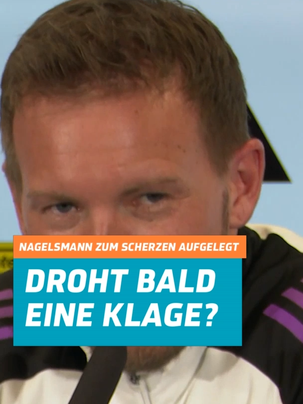 Julian Nagelsmann legt besonderen Wert darauf, dass seine Worte richtig wiedergegeben werden, da droht er auch glatt mit einer Klage seines nicht-existierenden Medienanwalts😮😂 #sport1news  #sport1  #nagelsmann  #dfb #fussball