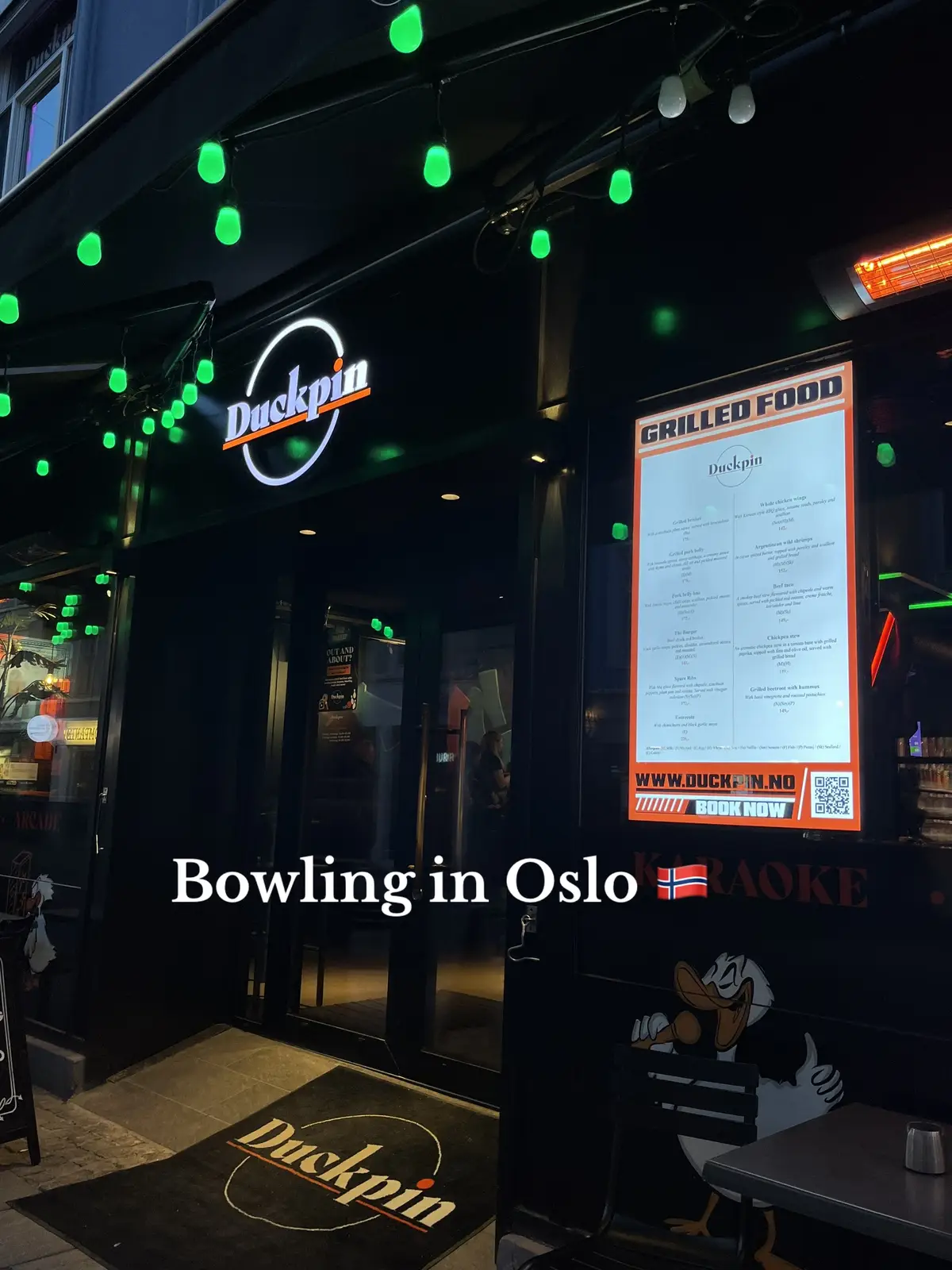 📍Duckpin #bowling #oslo #livinginoslo #oslonorway #girlsnightout #fun #lifeinnorway 