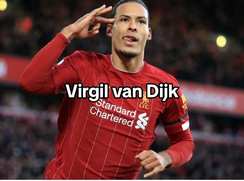 Virgil van Dijk 😂 #virgilvandijk #funny #football #liverpool #fyp 