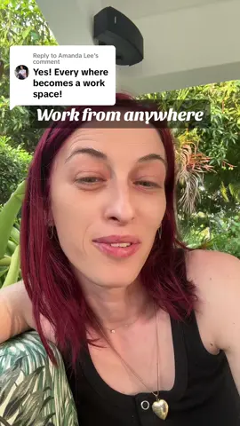 Replying to @Amanda Lee #sidehustle #workingmom #momlife #freelancer  i get the best views while i work on my side hustles 😍