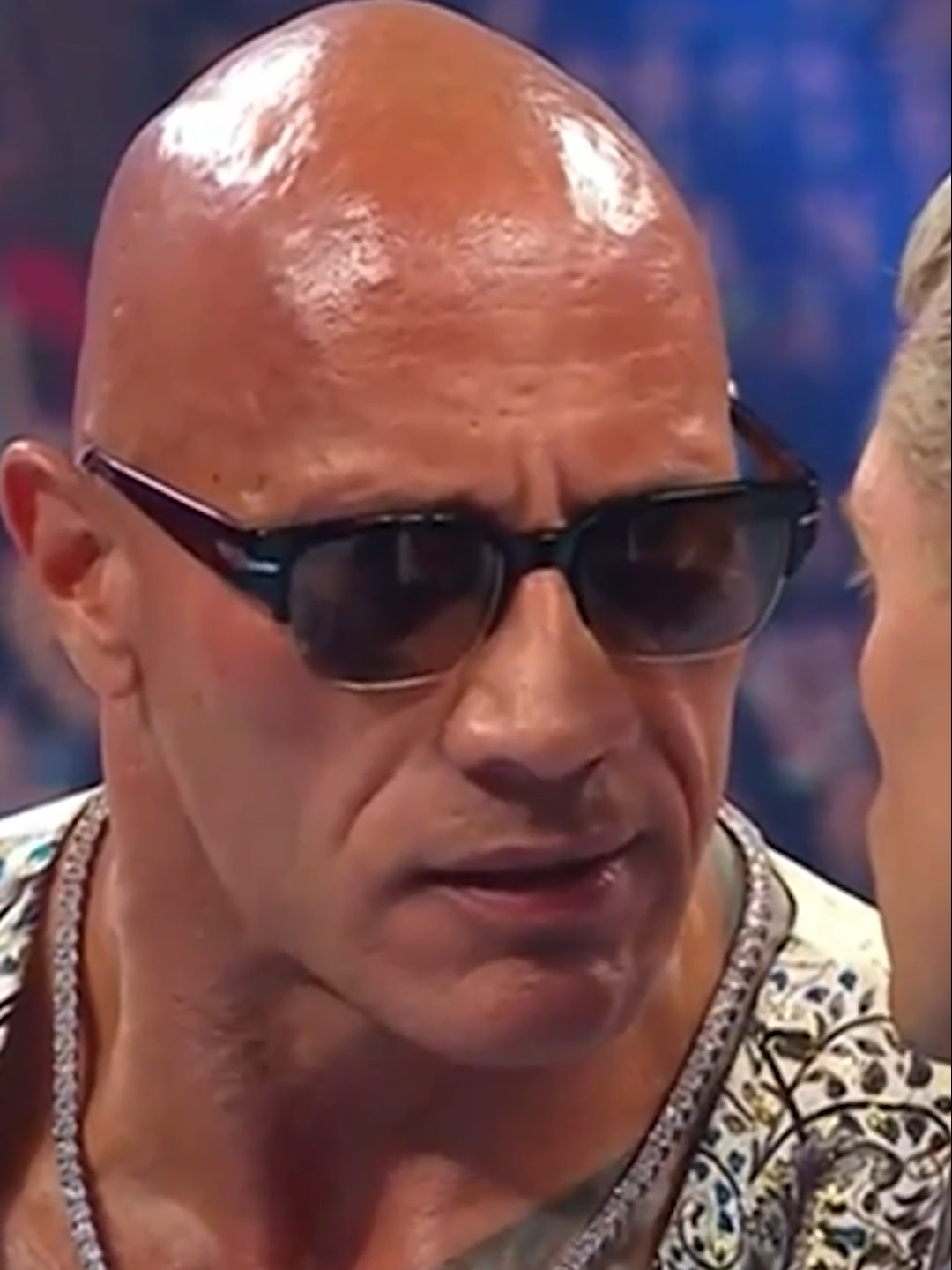 We need to know what The Rock said to Cody Rhodes! #WWE #wweraw