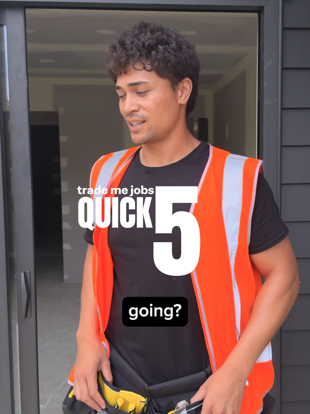 Quick 5 with Freddie  #newzealand  #auckland #building  #carpenters  #tradiesoftiktok  #plumbingtok  #electrician  #apprentice  #chippy #smoko #vogue73questions