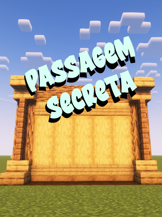 Uma passagem secreta que é muito possível fazer em sua casa.. Apenas uma placa e alguma redstone você cria algo impossível de detectar mesmo para os mais experientes. #Minecraft #bozzitos #redstone #tutorial #fy #fyp #java #farm #comofazer #interessante