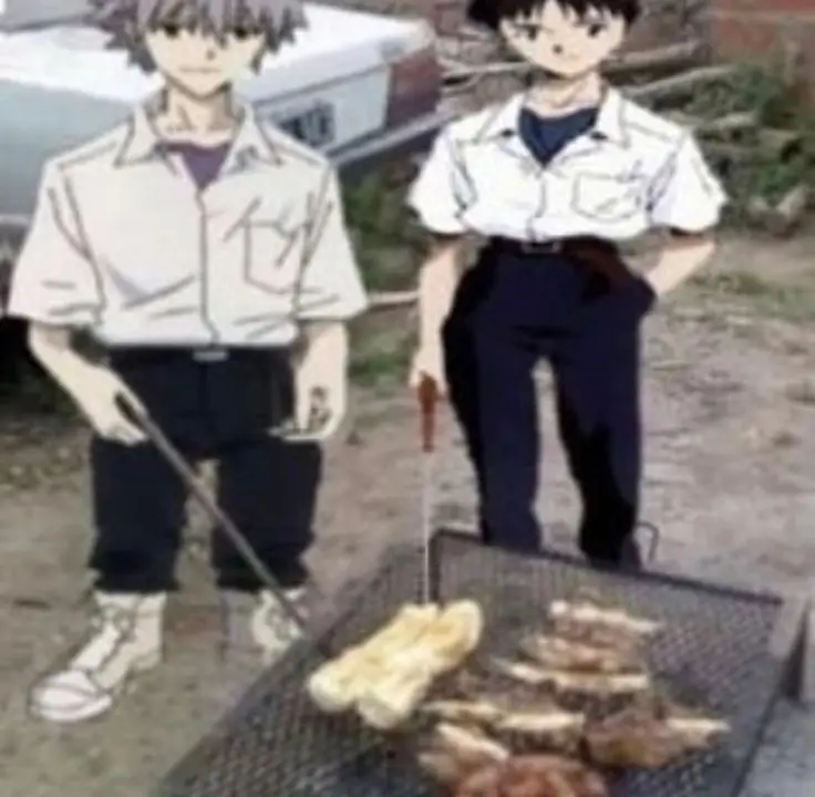 estou sem ideia#evangelion #meme #memes 