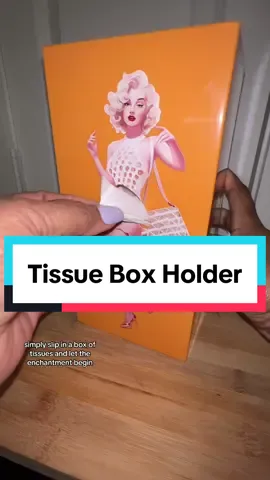 You need this in your possession! You will love it just as much as I do! Blowing your nose will never feel the same. #tissuebox #vintagetissuebox #marilynmonroeinspired #ladyinaskirt #marilynmonroe #tissue #feminine #noveltyitem #tissueboxholder#CapCut 
