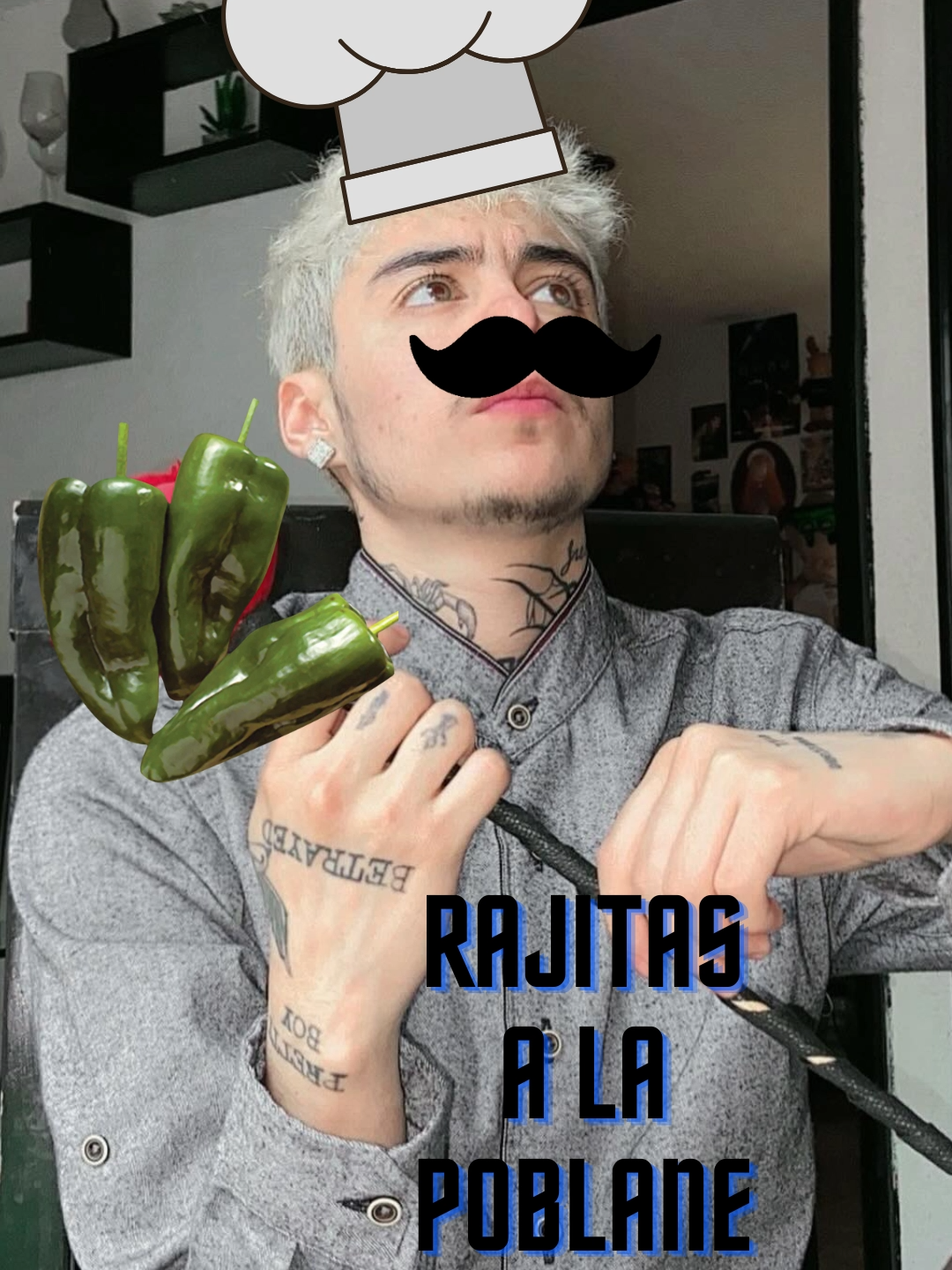 Rajitas a la poblane con Corbyn 🙈🧑🏻‍🍳¿cuántas veces repetí mi canción de ratatui? ❤️