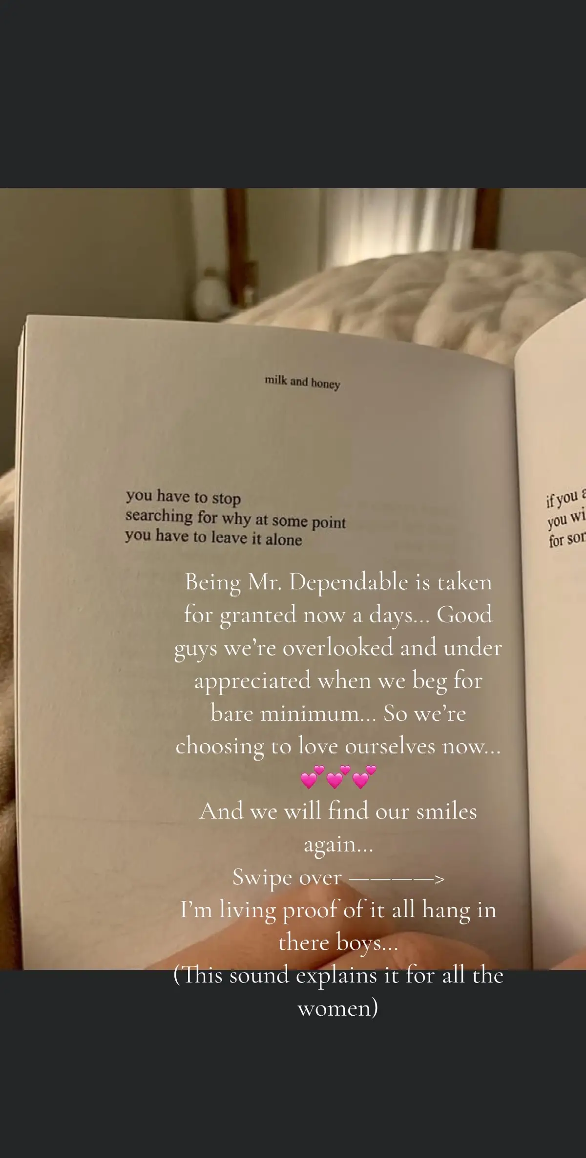 Nice guys also have their breaking points; We are underrated, under appreciated, and undervalue. Women expect so damn much from us once we give them our heart. That the moment we need reciprocation to catch our breathes… We’re immediately targeted in the sense of “Why dont you love me…?” “Why dont you do this for me anymore?” “All the other men are willing to give me this!” All while the woman has failed to realize its those words that slow us down… Men deserve love and reciprocation too and need to to maintain what they can deliver in a relationship ladies… It takes two for a relationship to fail…. Not just one 💕#fyp #fypシ #findingmyselfagain #selflove #growthmindset #mensmentalhealth #divorce #breakups #mentalhealthmatters 