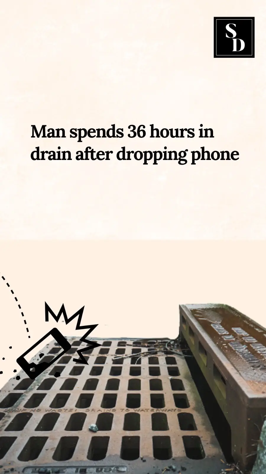 Visit www.sinardaily.my for more stories. #QueenslandFire #EmergencyServices #StormDrain #Phone #Rescue #PhoneDilemma #DrainDrama #TechRescueMission #UnexpectedJourney #sinardaily 