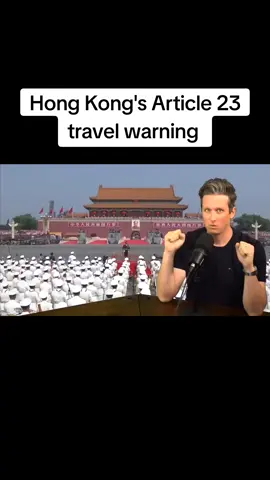#china #hongkong #article23 #ccp #travelwarning #hongkongtravel #uschina 