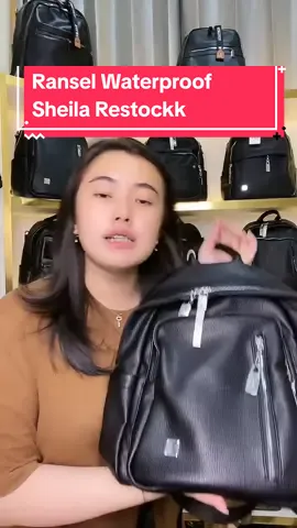 Ransel Waterproof Sheila Restock. Yok bagi yang sempat carii langsung CO aja mumpung masih ada 😍😍😍 #RamadanEkstraSeru #ranselwanita #ranselkerja #ranselpremium #ransellaptop #ranselimport #ransel 