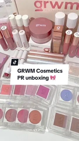 this is my “I made it!” moment you guys 🥹💗 i received this exactly on my bday 🥳 so so so grateful! tysm @GRWM Cosmetics Official 💗 #grwm #grwmcosmetics #pr #prunboxing #makeuphaul #haul #makeup #fyp #prpackage #beautycommunity #beautyph 