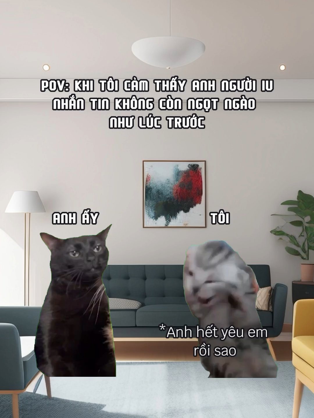 Ai rồi cũng đổi thay  #pov #catmeme