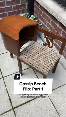 Can you believe I scored this vintage gossip bench for $10? It needed a lot of work, but I was excited to tackle this flip.  Would you put one of these in your house? Follow for part 2 to see how it turned out! #furnitureflip #furnitureflipper #paintedfurniture #vintagefurniture #howtoflipfurniture #furnituretutorial #furnitureredesign #diytutorial #diyfurniture #furnituremakeover #diyprojects @Shantelle Canzanese