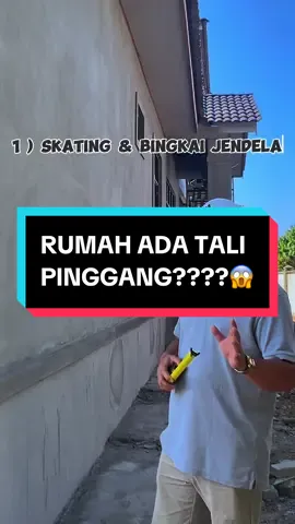 Rumah pun ada tali pinggang tauuuu 😂