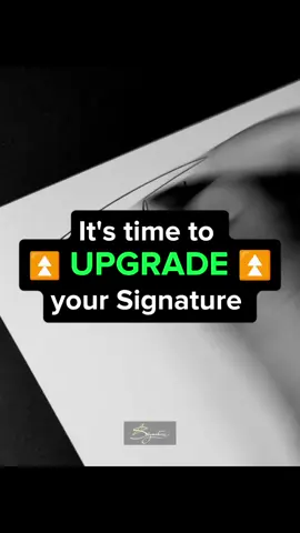 Time to UPGRADE your Signature ✍️  ORDER your Custom Signature (Link in Bio)  #signatureideas #customsignature #signaturedesigner #foryou #starsignature 