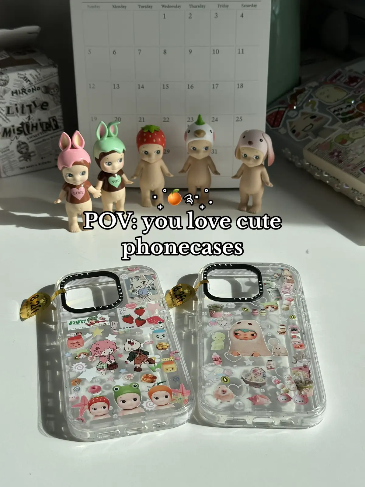 So happy about my new cases from @Indivisual Phone Case Company 💞 They are all Lnkd in my bio <3  #sonnyangel #hirono #sonnyangelphonecase #phonecasediy #cutephonecase #phonecasedesign #indivisualhub #indivisualcase 