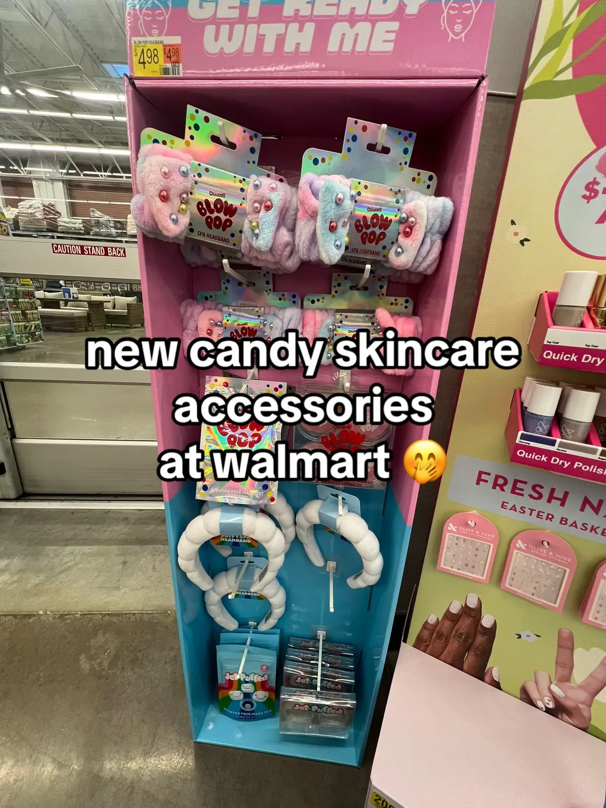 jet puffed & blow pop skincare accesories at walmart?! these are adorable 😍 #walmart #walmartfinds #blowpop #jetpuffed #walmartskincare #foryou #cuteskincare #fypシ 