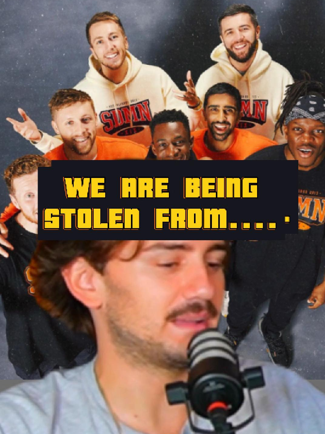 We Are Being Stolen From.... #sidemen #thesidemen #uk #england #stolen #theft #fyp foryou #whereisthelove