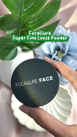 loose powder kecintaaan semua orang cuma 30rban!!😍😍 #focallure #loosepowder #oilcontrolpowder 