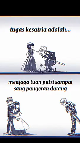 The knight's job is to guard the princess until the prince arrives #kesatria #manhwa#guardian #princessandknight 