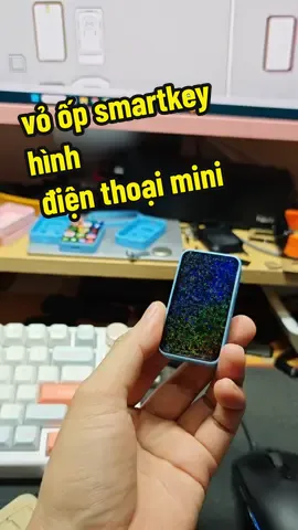 bản demo phiên bản mới vỏ ốp smartkey hình điện thoại mini #smartkey #xe 