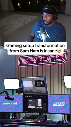 This gaming setup is looking insane already🤯 #GamingSetup #GamingOnTikTok #gamingsetups 